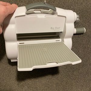 Sizzix Big Shot Foldable Machine White Gray